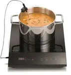 CASO TC2400 Thermo Control Einzel-Induktionskochfeld mit Thermometer f&uuml;r gradgen -