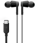 Belkin Rockstar In-Ear Kopfh&ouml;rer USB-C Connector sw. G3H0002btBLK - Schwarz