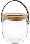 Krinner LUMIX Deco Glass Basic, Transparent, Bambus, Glas, Schlafzimmer,