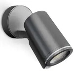 STEINEL Spot ONE, Wandbeleuchtung f&uuml;r den Au&szlig;enbereich, Schwarz, Aluminium,