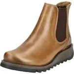 FLY London Stiefelette Stiefelette Leder/Textil - Beige - 39