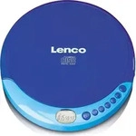 Lenco CD-011 - Tragbarer CD-Player mit Akku-Aufladefunktion - Blau - Blau