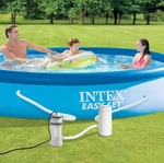 INTEX 68380 Schlauchboot Seahawk 3 mit Pumpe und Paddel, 295 x 137 x 43 cm,