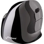 VerticalMouse D Wireless (schwarz/silber, Medium, RH) - Grau