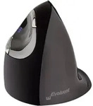 Evoluent Maus VerticalMouse D Rechts small wireless anthrazi retail - Schwarz/Grau