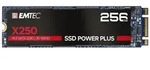 Emtec X250, 256 GB, M.2, 520 MB/s
