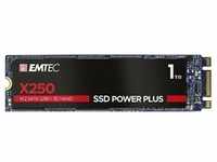 EMTEC X250 - 1000 GB - M.2 - 520 MB/s - 6 Gbit/s