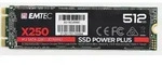 Emtec X250, 512 GB, M.2, 520 MB/s
