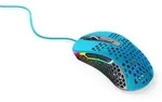 CHERRY XTRFY M4 RGB, rechts, Optisch, USB Typ-A, 16000 DPI, Schwarz, Blau -