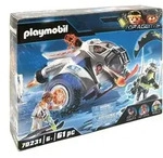 PLAYMOBIL, Spy Team Schneegleiter, Top Agents, 70231 - Bunt