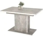 S&auml;ulentisch Alice ausziehbar Nachbildung Betonoptik, 120-160x80x76cm -...
