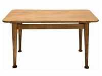 SIT Möbel Esstisch | 140 x 80 cm | Tischplatte 25 mm Mango-Holz antikbraun | B 140 x