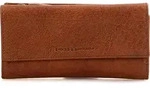 SPIKES & SPARROW Leder Geldb&ouml;rse Bronco Wallet RFID Brandy braun - Braun