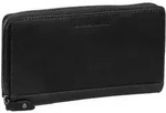 The Chesterfield Brand Nova Geldb&ouml;rse RFID Schutz Leder 19 cm - Schwarz