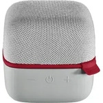 Hama Cube, 5 W, 180 - 20000 Hz, 4 Ohm, 1%, Kabellos, A2DP, AVRCP, HFP - Grau/Rot