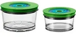 Bosch MMZV0SB2 Lebensmittelaufbewahrungsbeh&auml;lter Rund Box Gr&uuml;n, Transparent 2