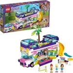 LEGO 41395 Friends Freundschaftsbus Set, Puppenhaus - Bus mit 3 Mini Puppen,