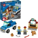 LEGO 60241 City Polizeihundestaffel, Polizei-Spielzeug mit Auto, Hund und...