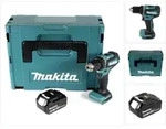 Makita DDF 485 G1J Akku Bohrschrauber 18V 50Nm im Makpac + 1x 6,0 Ah Akku - ohne