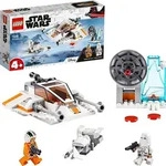 LEGO 75268 Star Wars Snowspeeder, Verteidigungsstation und Speeder-Bike, Spielset mit