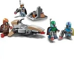 LEGO 75267 Star Wars Mandalorianer Battle Pack Set mit 4 Minifiguren, Speeder-Bike