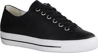 Paul Green 4704-225 Damenschuhe, Damensneaker, Schn&uuml;rer, Leder, Black,...