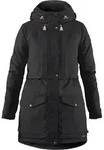 Fj&auml;llr&auml;ven Singi Gef&uuml;tterter Wollparka Damen black Gr&ouml;&szlig;e M - Schwarz - M