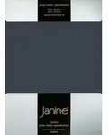 Janine JERSEY Spannbetttuch- 5007 200 X 200 titan - Silber