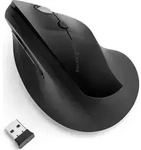 Kensington Pro Fit Ergo Vertikale kabellose Maus, RF Wireless, Schwarz - Schwarz