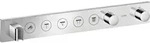 Thermostatmodul SHOWERSOLUTIONS f&uuml;r 5 Verbraucher Unterputz chrom chrom