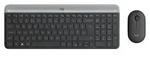 Logitech MK470 Slim Combo &ndash; kabelloses Tastatur-Maus-Set, Volle Gr&ouml;&szlig;e (100%),