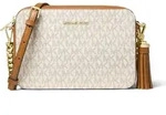 Michael Kors Damen Umh&auml;ngetaschen 32F8GF5M2B-150 Farbe:Wei&szlig; Gr&ouml;&szlig;e: