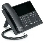 Auerswald COMfortel D-400 SIP-Telefon m. Erweiterungsopt. - Schwarz
