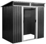 Zelsius Ger&auml;teschuppen mit Schiebet&uuml;r (B) 238 x (T) 132 x (H) 180 cm |...