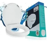 WENKO WC Deckel Secura Comfort Toiletten Absenkautomatik Sitz Fl&auml;chenerh&ouml;hung...