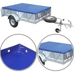 AS Anh&auml;ngerplane + Planenseil Flachplane 2075x1140x50 kompatibel f&uuml;r Stema Ft Opti