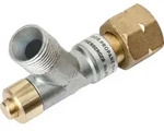 Rothenberger Schlauchbruchsicherung Durchflussleistung max.10-14 kg/h 1,5-4bar