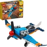 LEGO 31099 Creator 3in1 Propellerflugzeug, D&uuml;senflieger oder Hubschrauber, Spielzeug