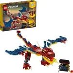 LEGO 31102 Creator 3in1 Feuerdrache - S&auml;belzahntiger - Skorpion, Spielzeug mit