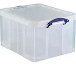 Really Useful Box Aufbewahrungsbox 42 Liter transparent - Transparent