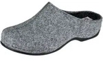 Berkemann Florina, hellgrau, Filz, Hausschuhe, Weite H, Wechselfu&szlig;bett 1025-652 38 -