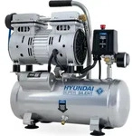 HYUNDAI Silent Kompressor SAC55751 (8 bar, 6L, tragbar, &Ouml;LFREI, 59 dB, 550 W / 0.75