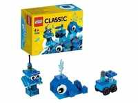 LEGO 11006 Classic Blaues Kreativ-Set, kreatives Spielzeug ab 4 Jahren mit
