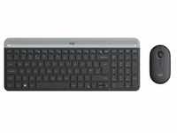 Logitech Desktop MK470 Slim Tastatur + Maus (920-009260)