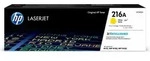 HP 216A Gelb Original LaserJet Tonerkartusche, 850 Seiten, 0 Seiten, Gelb, 1
