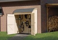 Fahrrad- und Mehrzweckbox, natur B x T x H 171 x 138 x 223