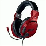 PS4 Kopfh&ouml;rer mit Mikrofon - Farbe: Rot - Rot