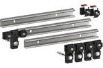 Mepa Wannenleiste 700 mm, 3 St&uuml;ck - Silber