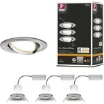 Paulmann LED Einbauleuchte Nova Plus Basisset schwenkbar - Grau