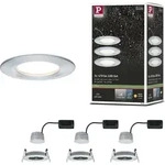 Paulmann LED Einbauleuchte Nova Basisset starr - Silber